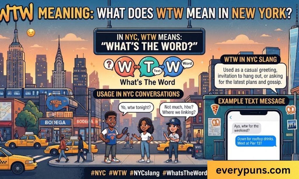 what does wtw mean in new york_