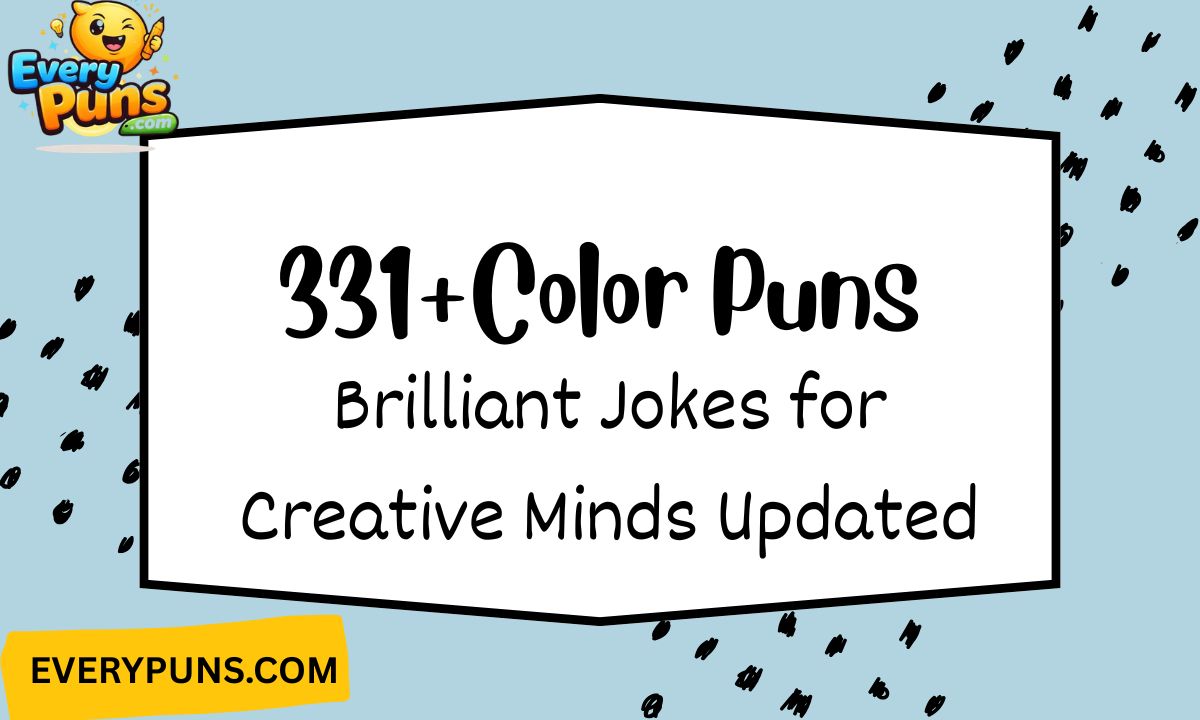 331+Color Puns Brilliant Jokes for Creative Minds Updated