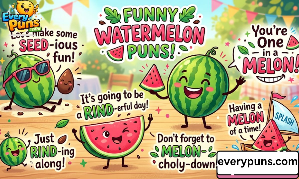 _Funny Watermelon Puns & Jokes Collection