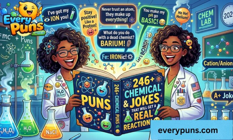 _246 + Chemical Puns and Jokes That Will Get a Real Reaction In 2026🧪😄