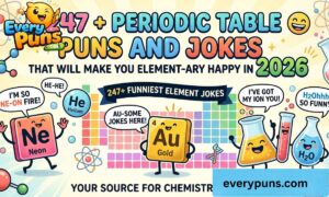 _247 + Periodic Table Puns and Jokes That Will Make You Element-ary Happy In 2026🧪😄