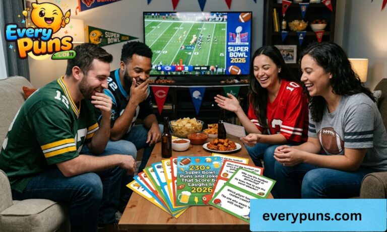 🏈 230 + Super Bowl Puns and Jokes That Score Big Laughs In 2026😂