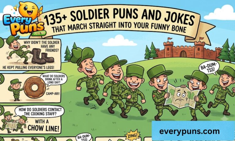135+ Soldier Puns and Jokes That March Straight Into Your Funny Bone