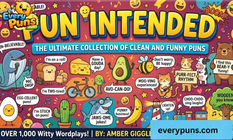 Pun Intended The Ultimate Collection of Clean and Funny Puns
