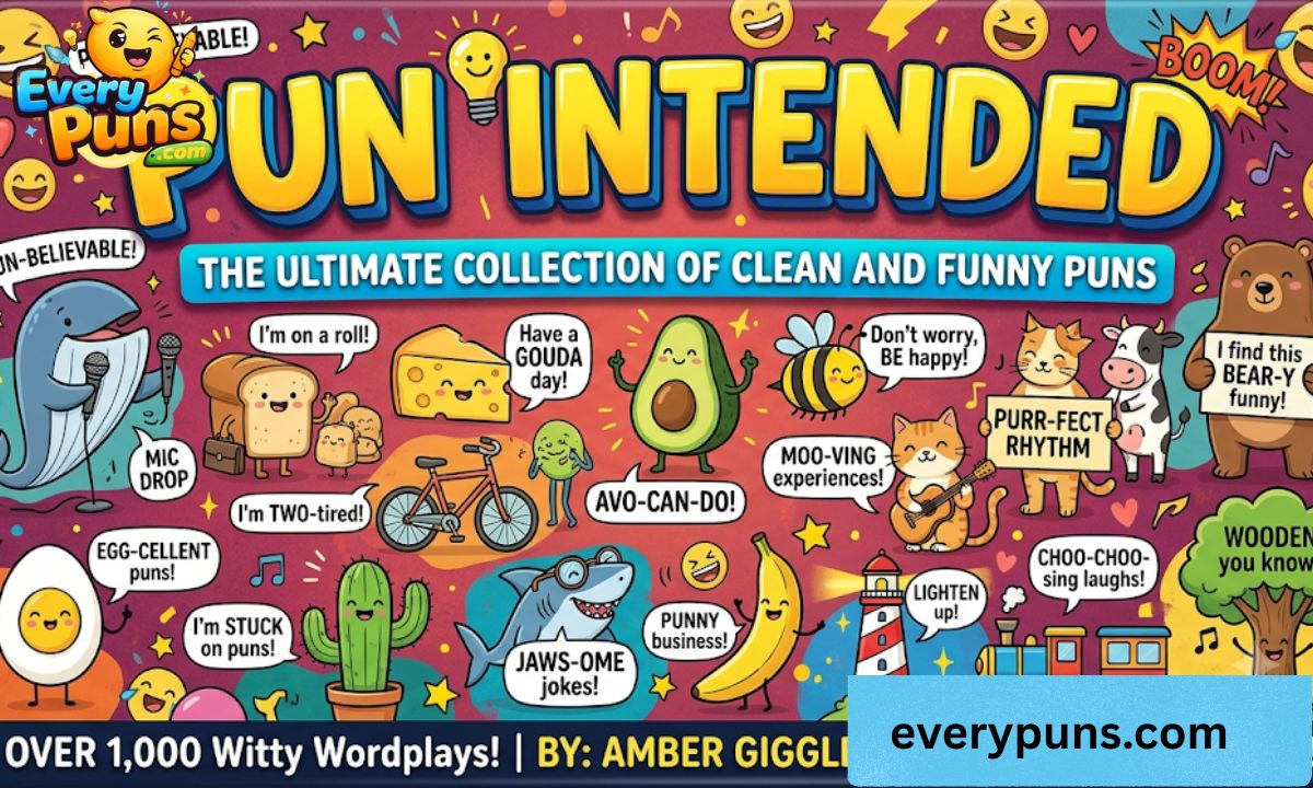 Pun Intended The Ultimate Collection of Clean and Funny Puns
