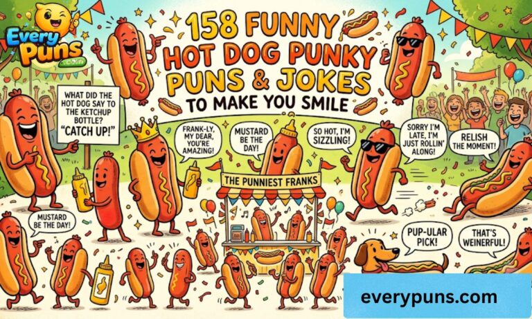 _158 Funny Hot Dog Puns & Jokes to Make You Smile 