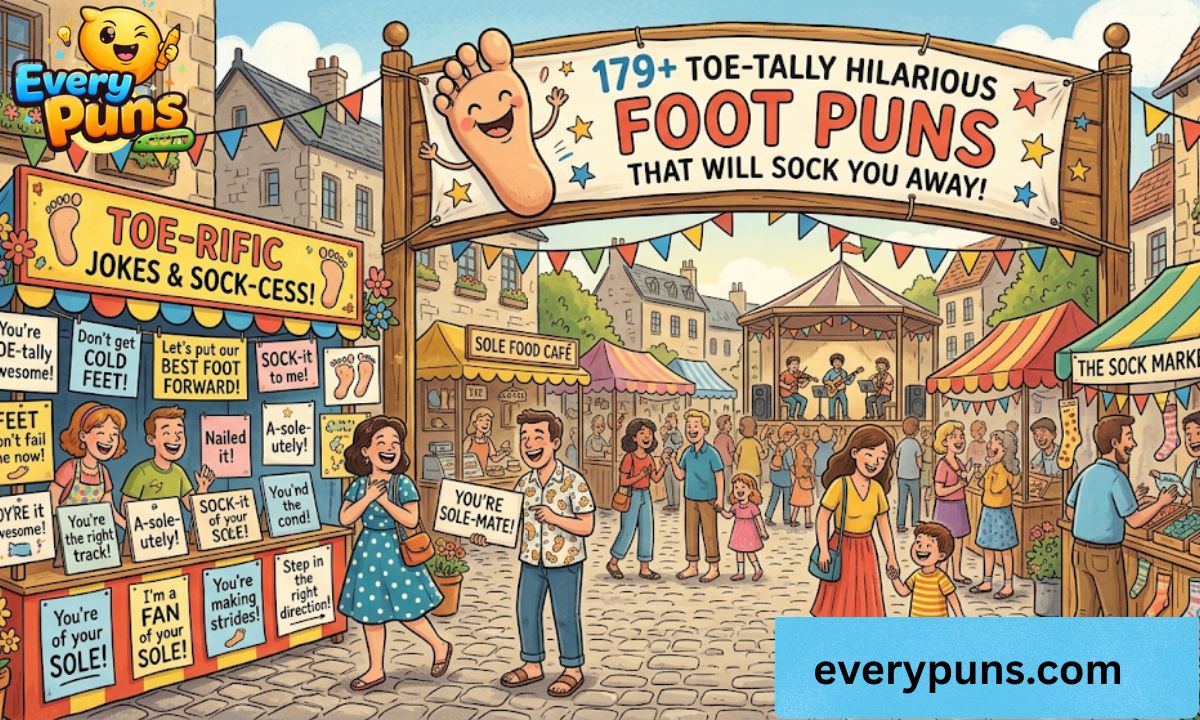 _179+ Toe tally Hilarious Foot Puns That Will Sock You Away 
