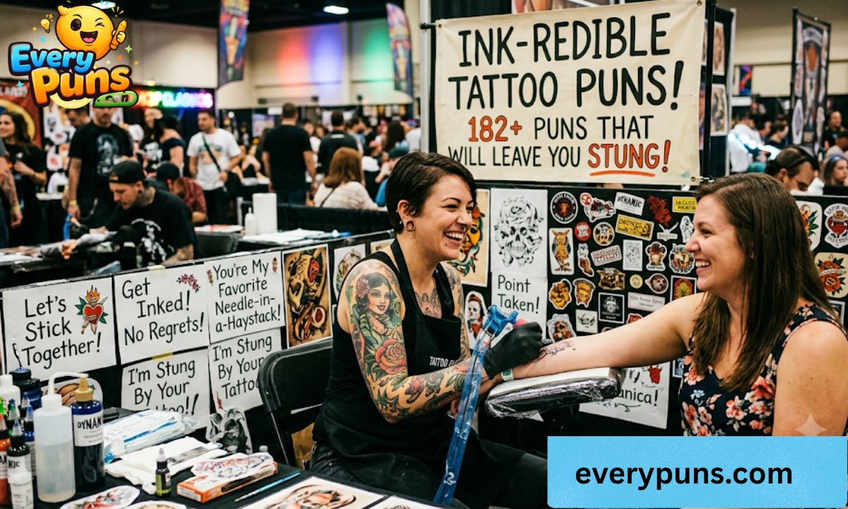 _182+ Ink redible Tattoo Puns That Will Leave You Stung 