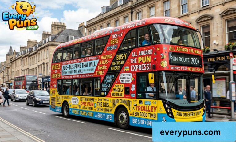 _200+ Bus Puns That Will Drive You Up the Wall (In a Good Way!) 