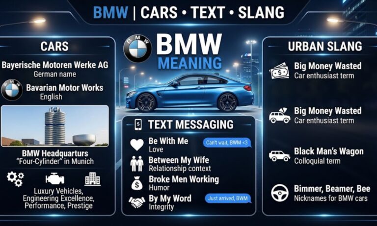 BMW Meaning in Text, Cars & Slang