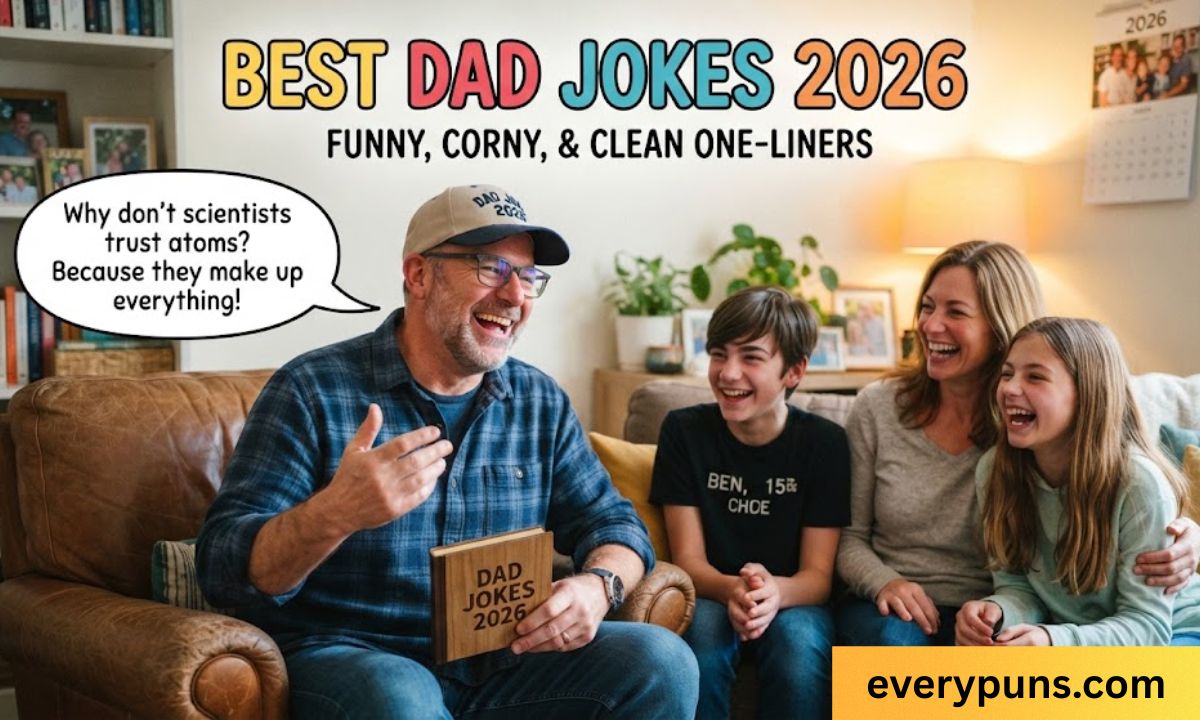 Best Dad Jokes 2026 Funny, Corny, and Clean One-Liners