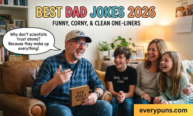 Best Dad Jokes 2026 Funny, Corny, and Clean One-Liners