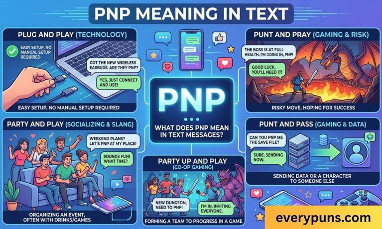 PNP Meaning in Text