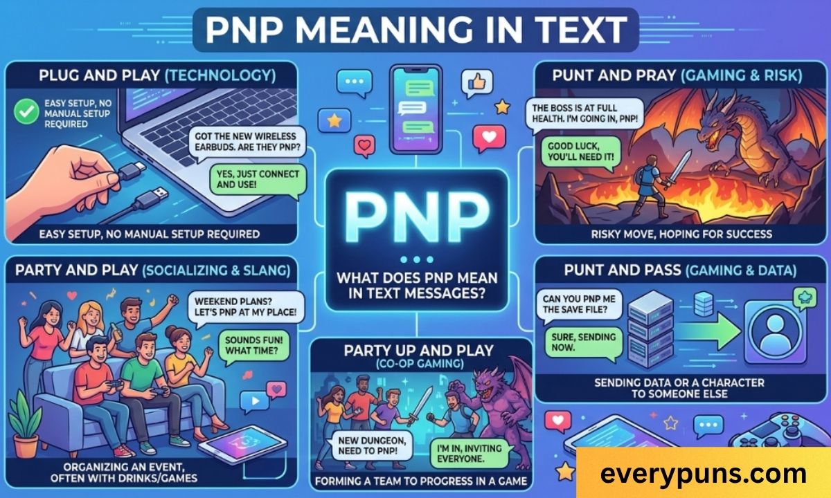 PNP Meaning in Text