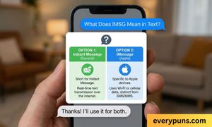 What Does IMSG Mean in Text