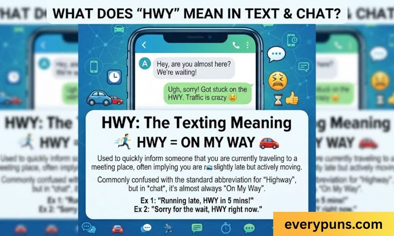 funniest HWY Meaning in Text What Does HWY Mean in Chat dad jokes of 2026 latest_